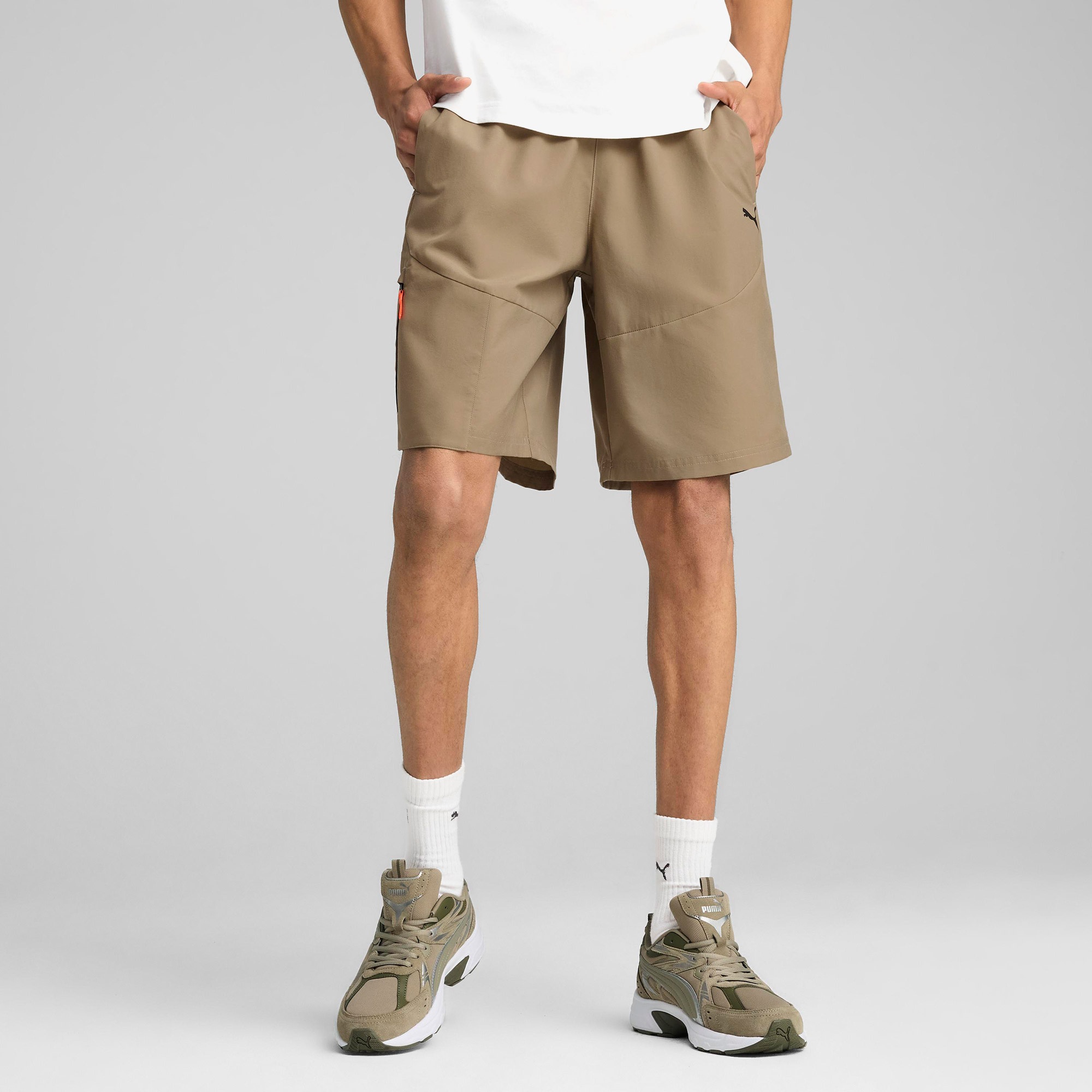Puma Pumatech Cargo Woven Erkek Kahverengi Şort