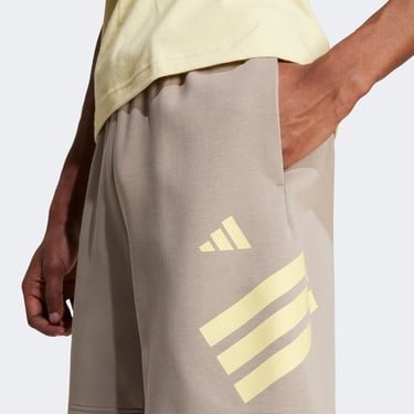  adidas Future Icons 3 Stripes Erkek Bej Şort