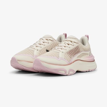 Puma Softride Divine Metal Kadın Krem Koşu Ayakkabısı