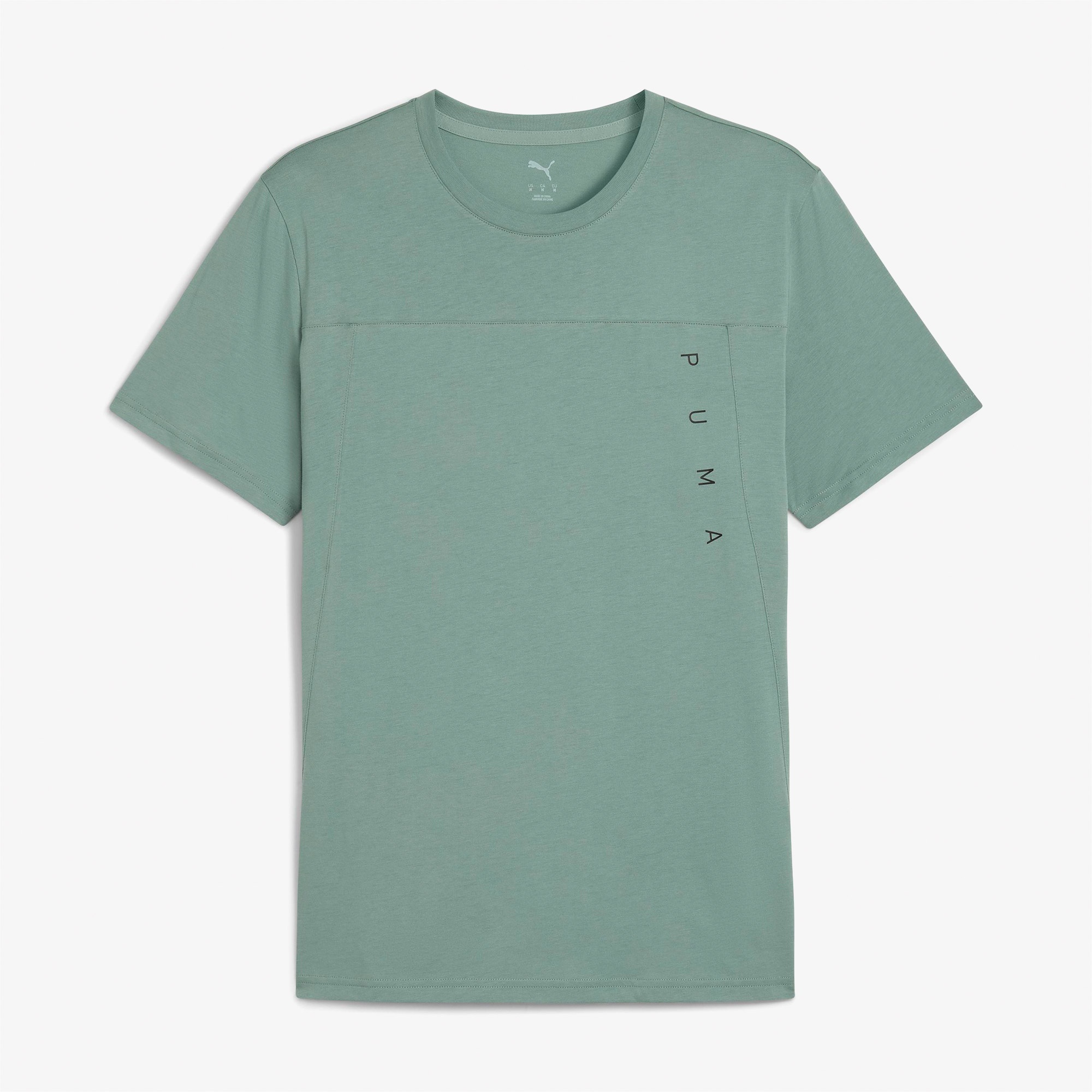 Puma Tad Tech Triblend Erkek Yeşil Antrenman T-Shirt