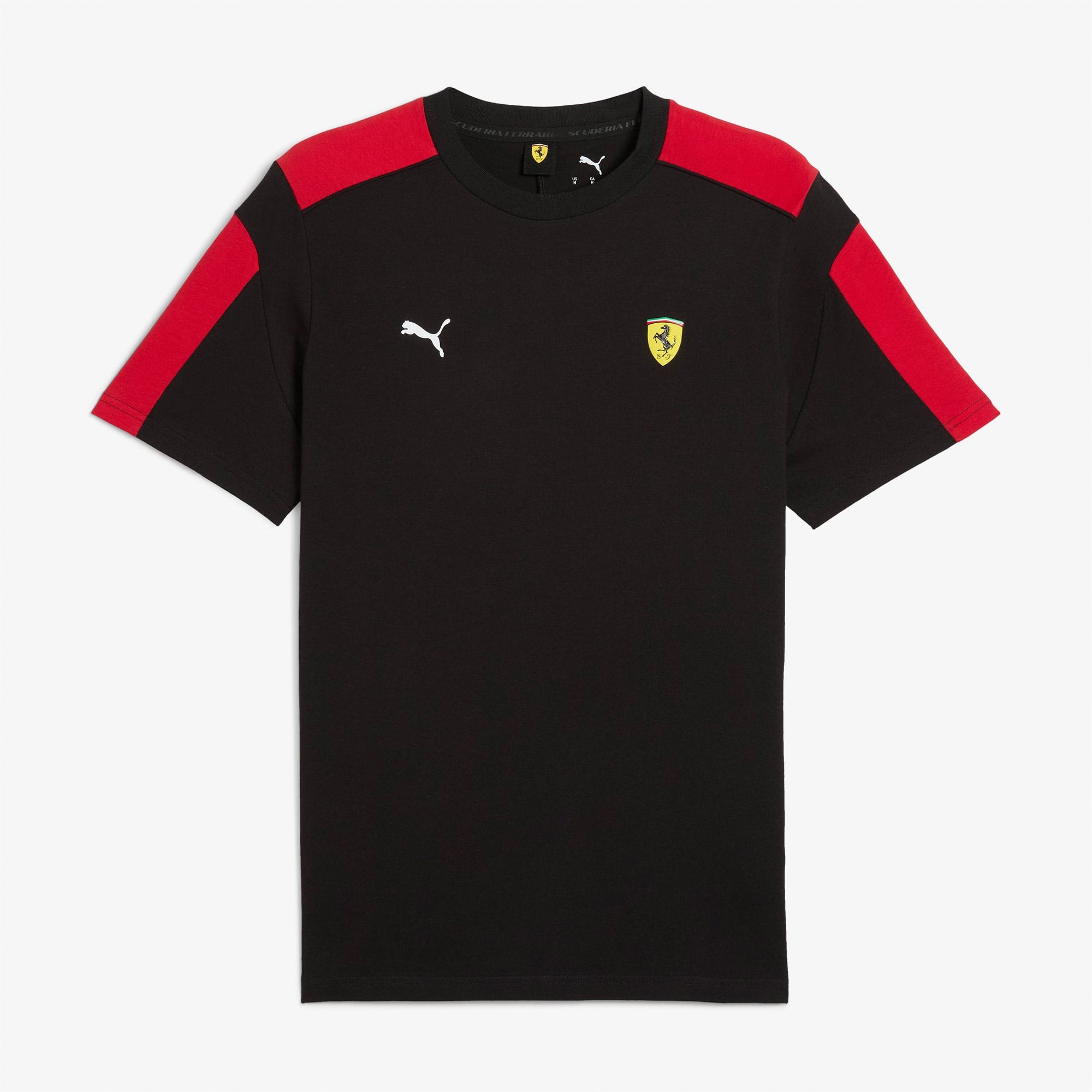 Puma Ferrari Race Mt7 Erkek Siyah T-Shirt