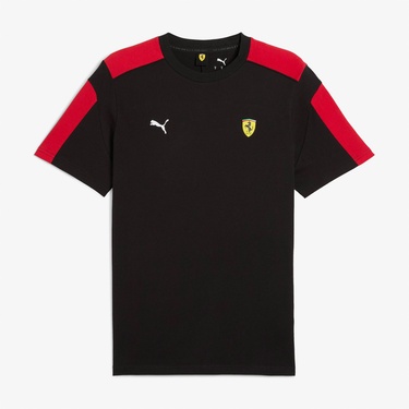  Puma Ferrari Race Mt7 Erkek Siyah T-Shirt