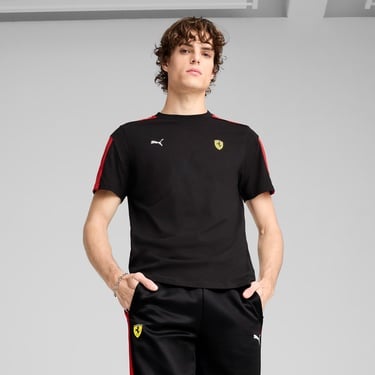 Puma Ferrari Race Mt7 Erkek Siyah T-Shirt