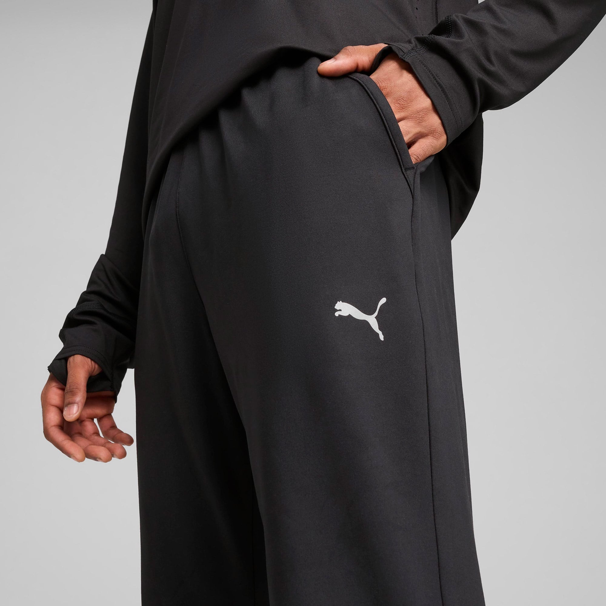 Puma Evryday Cldspn Tape Erkek Siyah Eşofman Altı