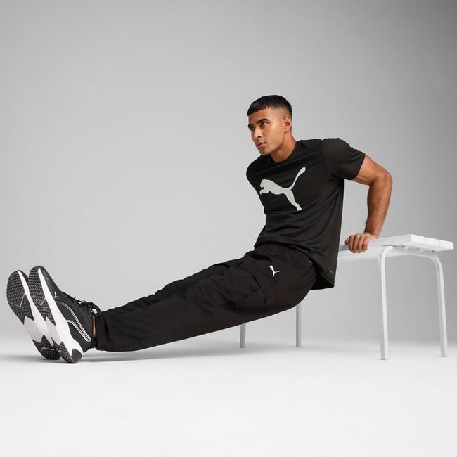  Puma Tad Tech Woven Cargo Erkek Siyah Eşofman Altı