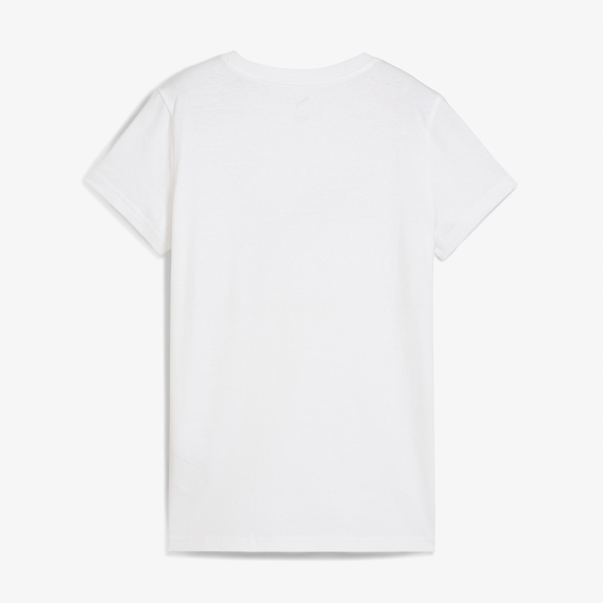 Puma Graphics Floral Cat Logo Kadın Beyaz T-Shirt