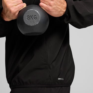  Puma Tad Tech Woven Full Zip Erkek Siyah Eşofman Üstü