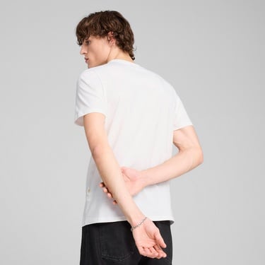  Puma Ferrari Race Graphic 2 Erkek Beyaz T-Shirt