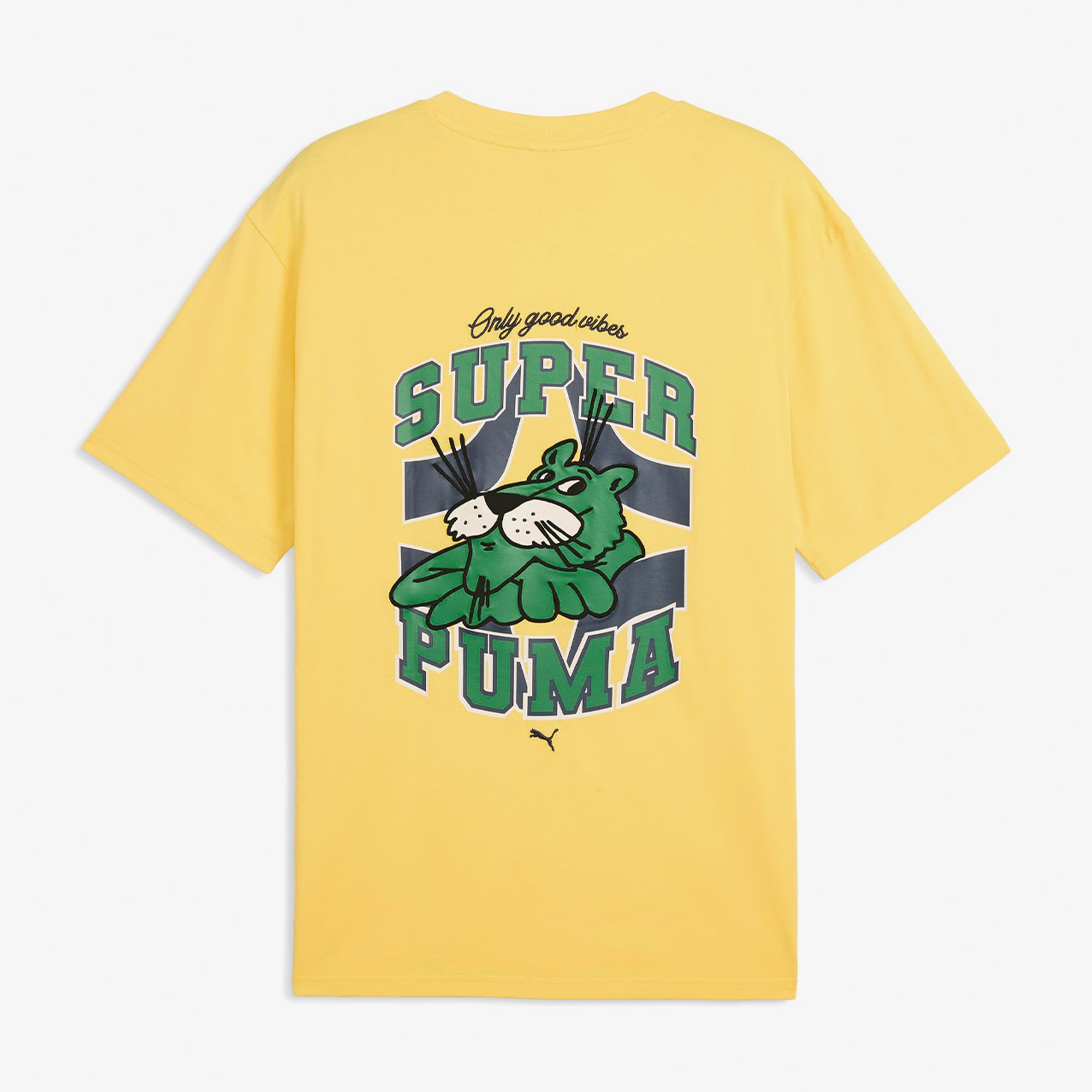 Puma Graphics Super Erkek Sarı T-Shirt