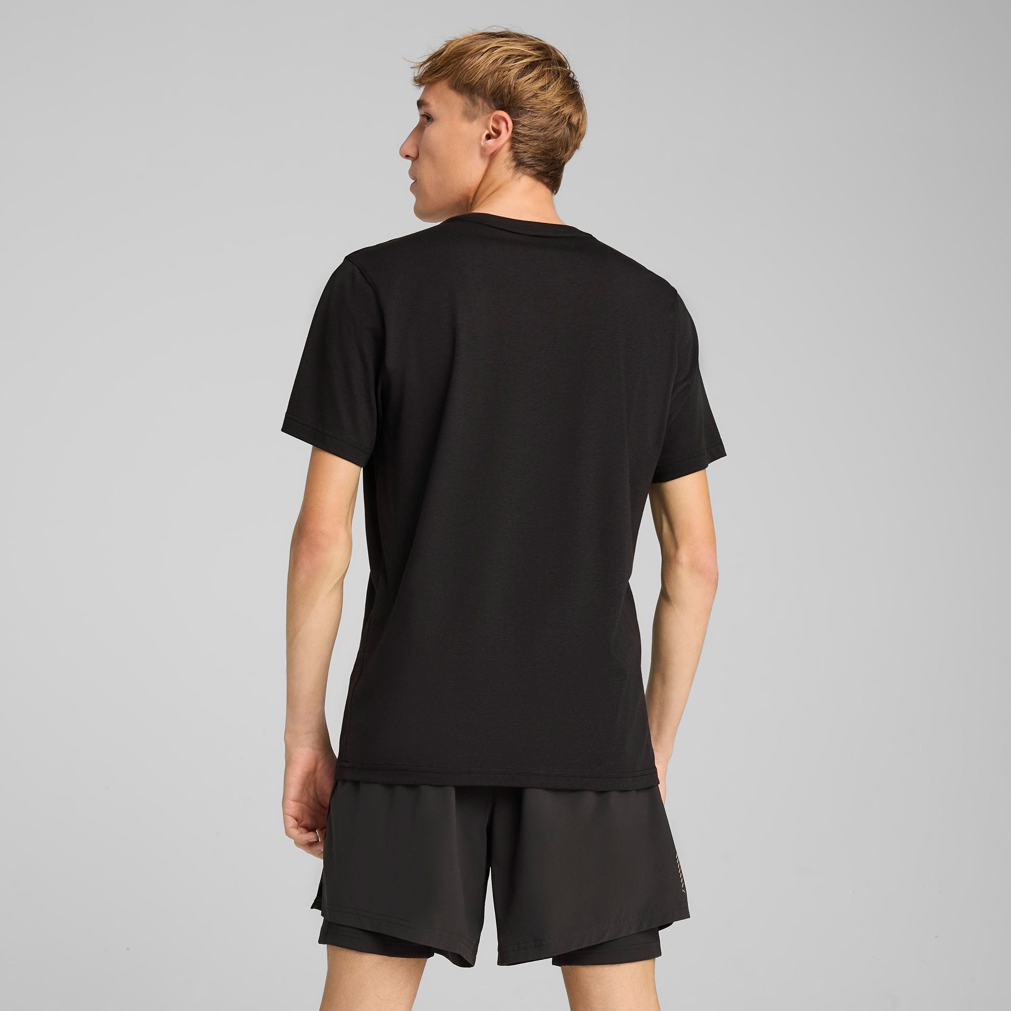 Puma Graphics Seasons Erkek Siyah T-Shirt