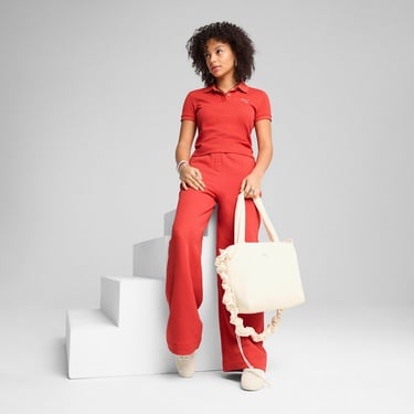  Puma Premium Ess Polo Kadın Kırmızı Polo