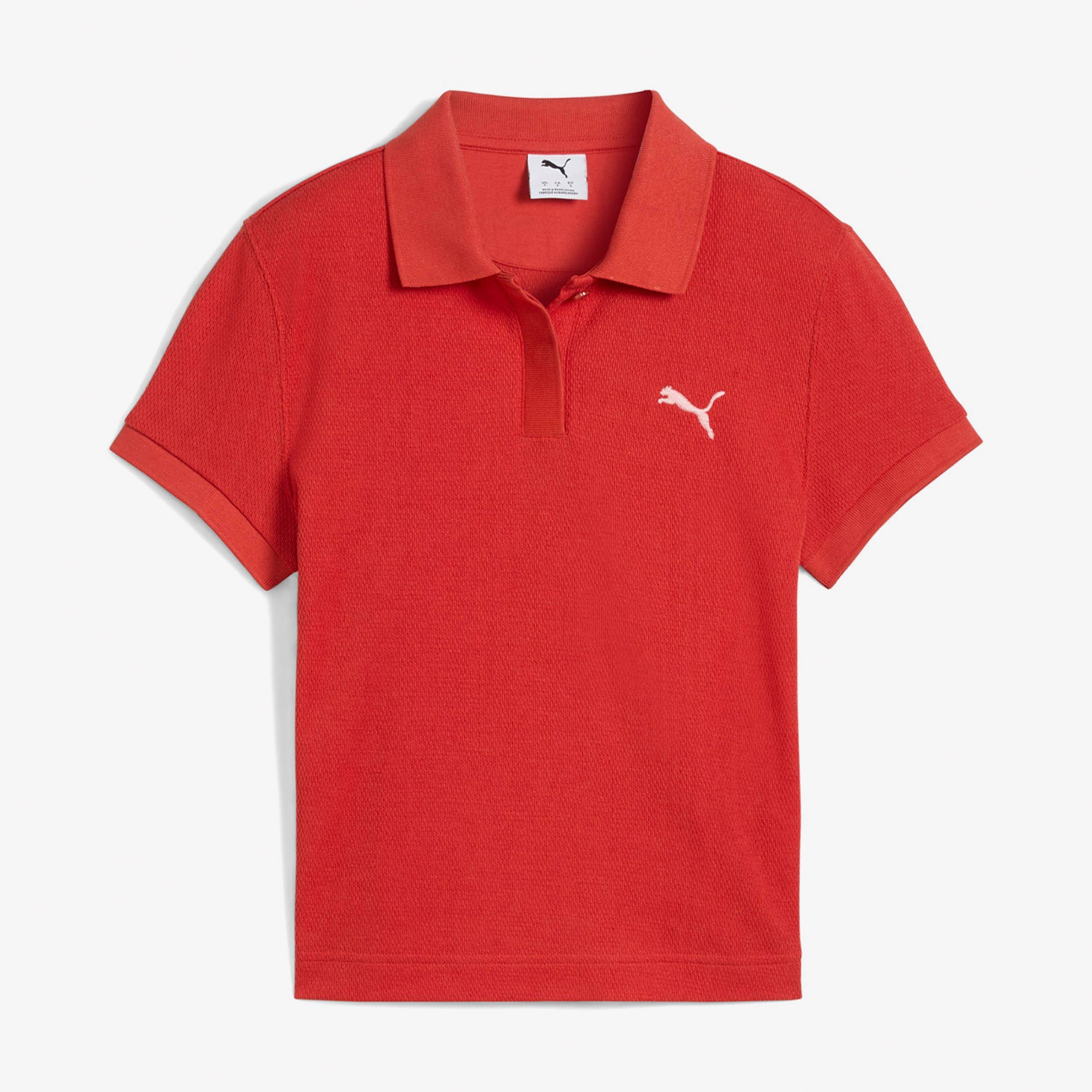 Puma Premium Ess Polo Kadın Kırmızı Polo