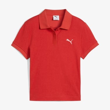  Puma Premium Ess Polo Kadın Kırmızı Polo