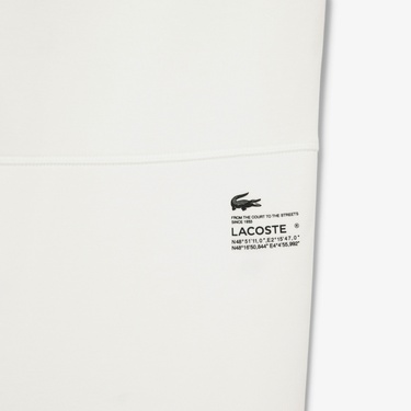  Kadın Tapered Fit Beyaz Eşofman Altı