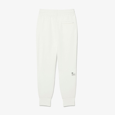  Kadın Tapered Fit Beyaz Eşofman Altı