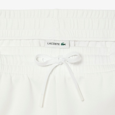  Kadın Tapered Fit Beyaz Eşofman Altı