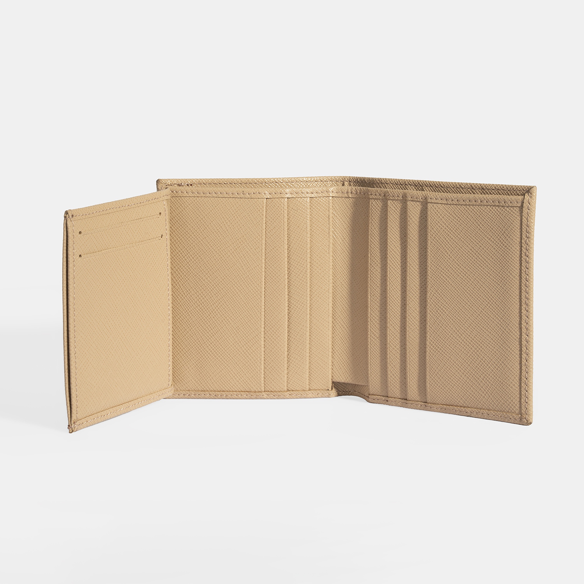 Kadın Bej Deri Cüzdan