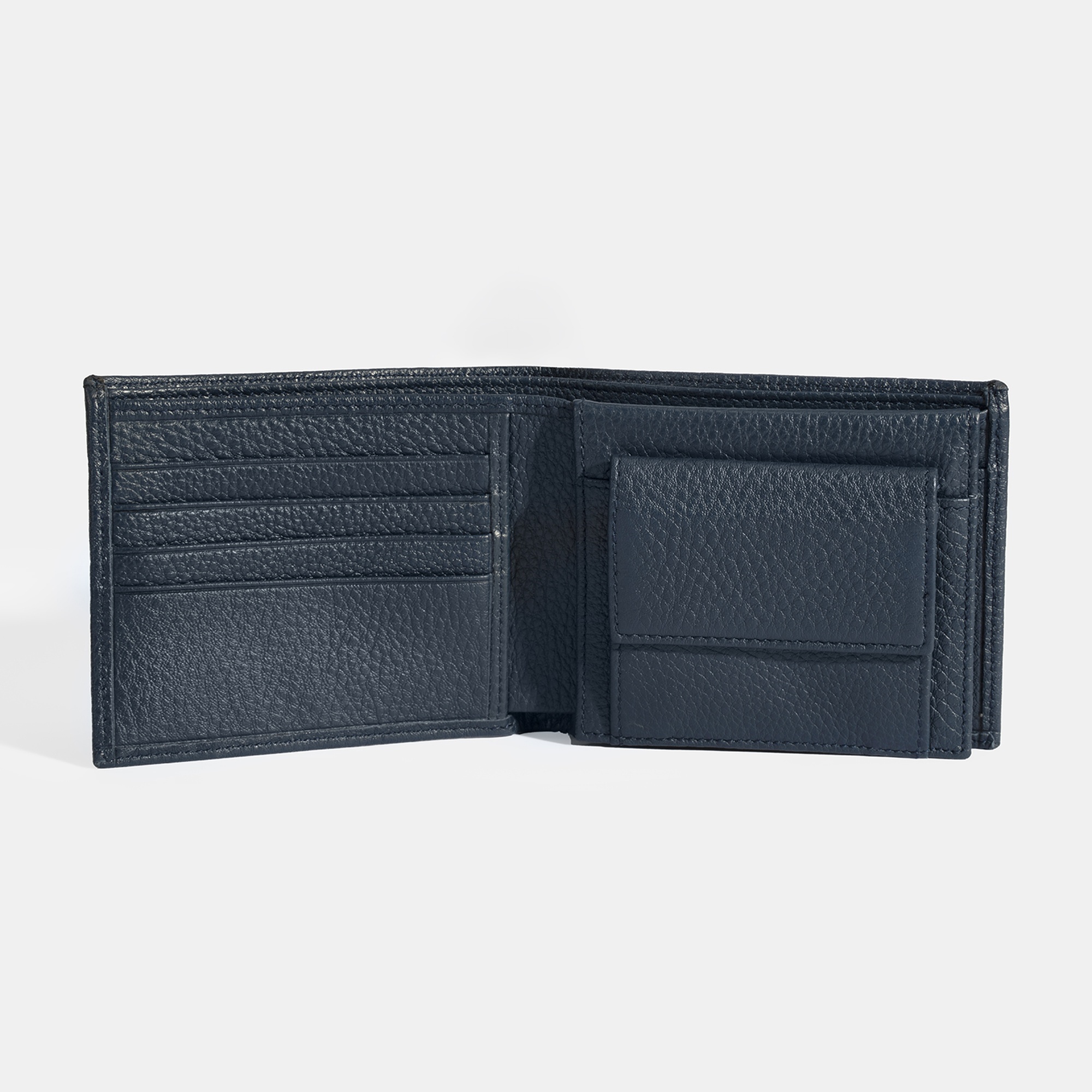 Erkek Lacivert Deri Cüzdan