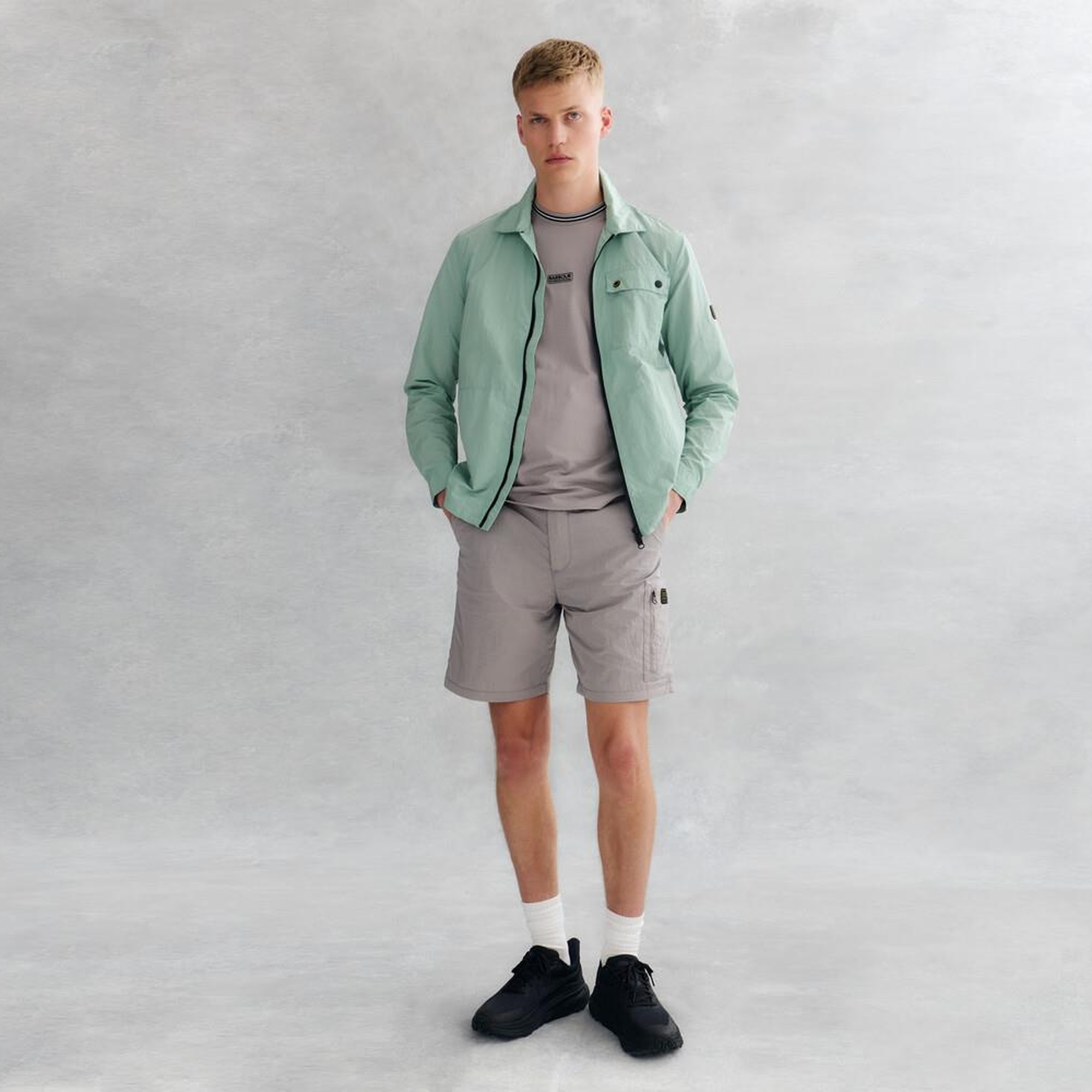 B.Intl Logo Tipped T-Shirt