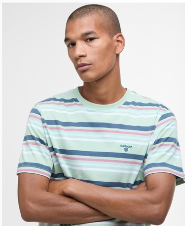  Barbour Houstead Stripe Tailored Fit T-Shirt