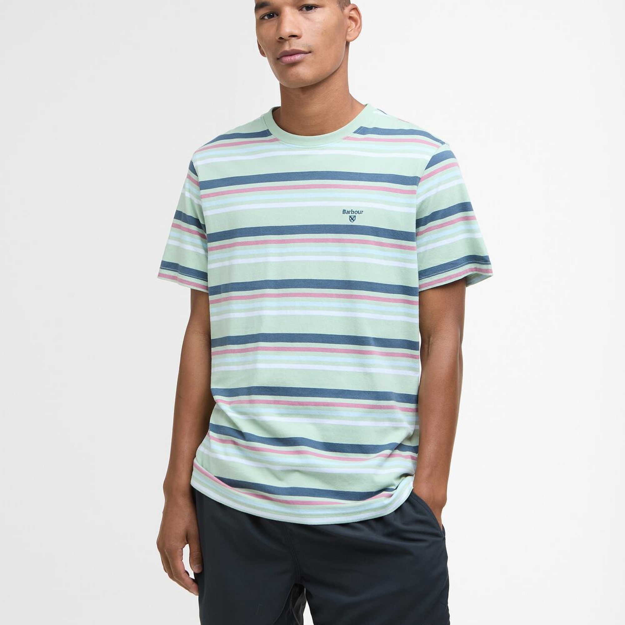 Barbour Houstead Stripe Tailored Fit T-Shirt