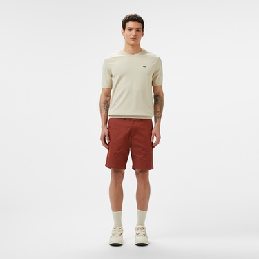  Erkek Slim Fit Kahverengi Bermuda Şort