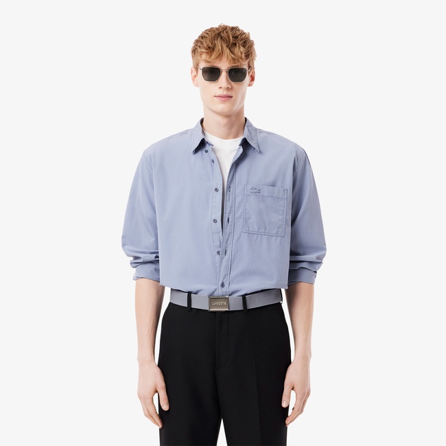  Lacoste L.12.12 Erkek Açık Mavi Kemer