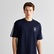 GANT Erkek Krem Relaxed Fit Bisiklet Yaka Logolu T-Shirt