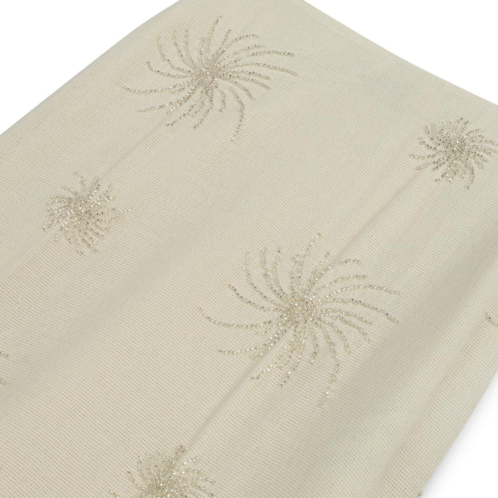 Boncuk Brodeli Midi Etek