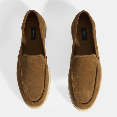  Peraleda Taba Erkek Slip-On Süet Loafer