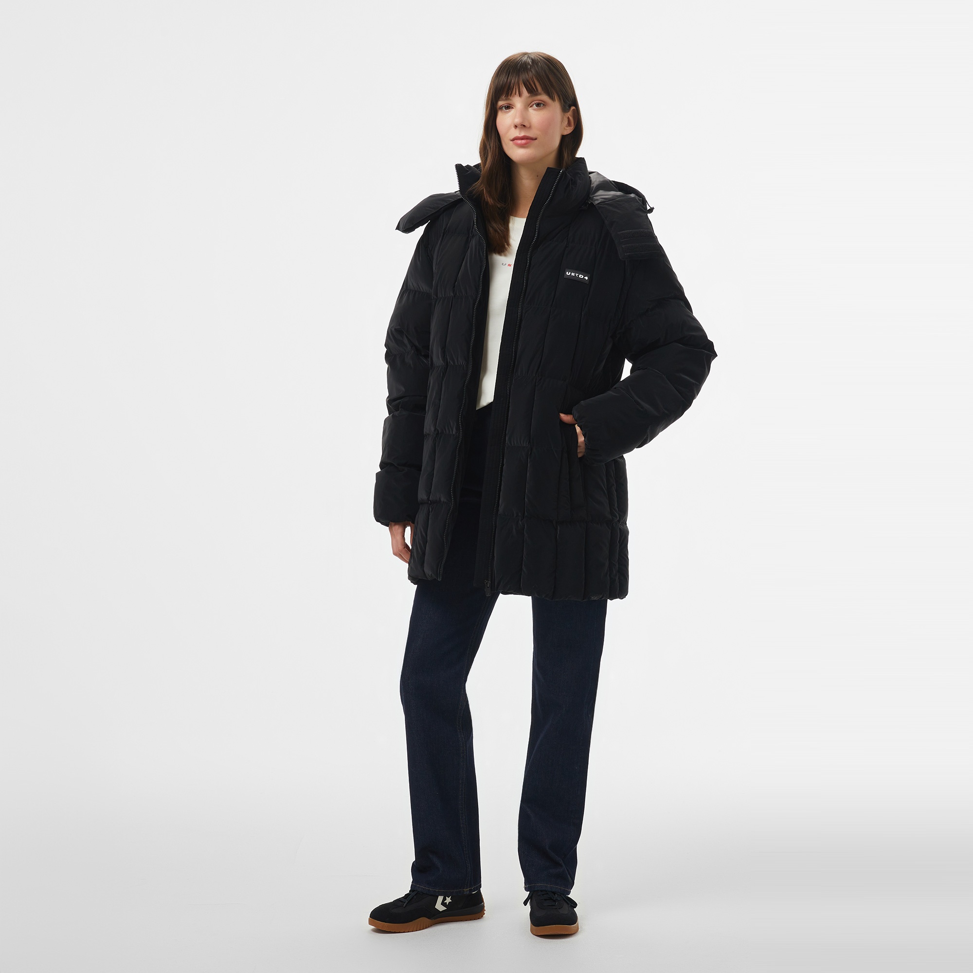 UNITED4 Erkek Siyah Mont