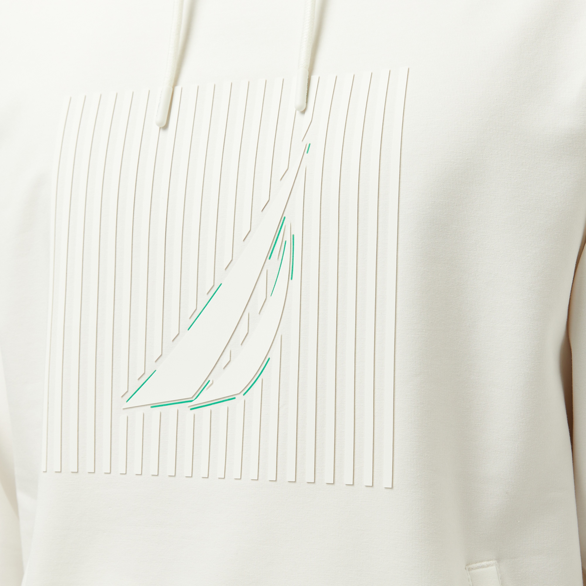 Nautica Erkek Krem Regular Fit Sweatshirt