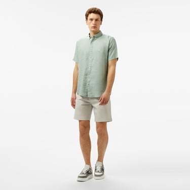  Nautica Erkek Yeşil Classic Fit Gömlek