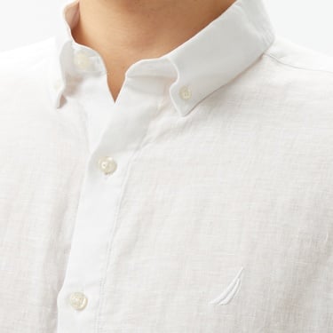  Nautica Erkek Beyaz Classic Fit Gömlek