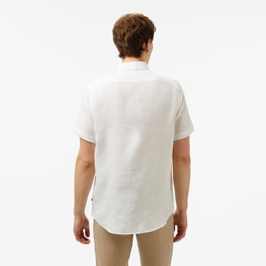  Nautica Erkek Beyaz Classic Fit Gömlek