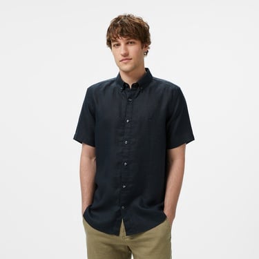  Nautica Erkek Siyah Classic Fit Gömlek