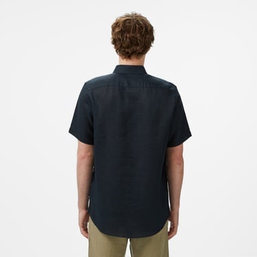  Nautica Erkek Siyah Classic Fit Gömlek