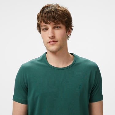  Nautara Erkek Yeşil Regular Fit T-Shirt