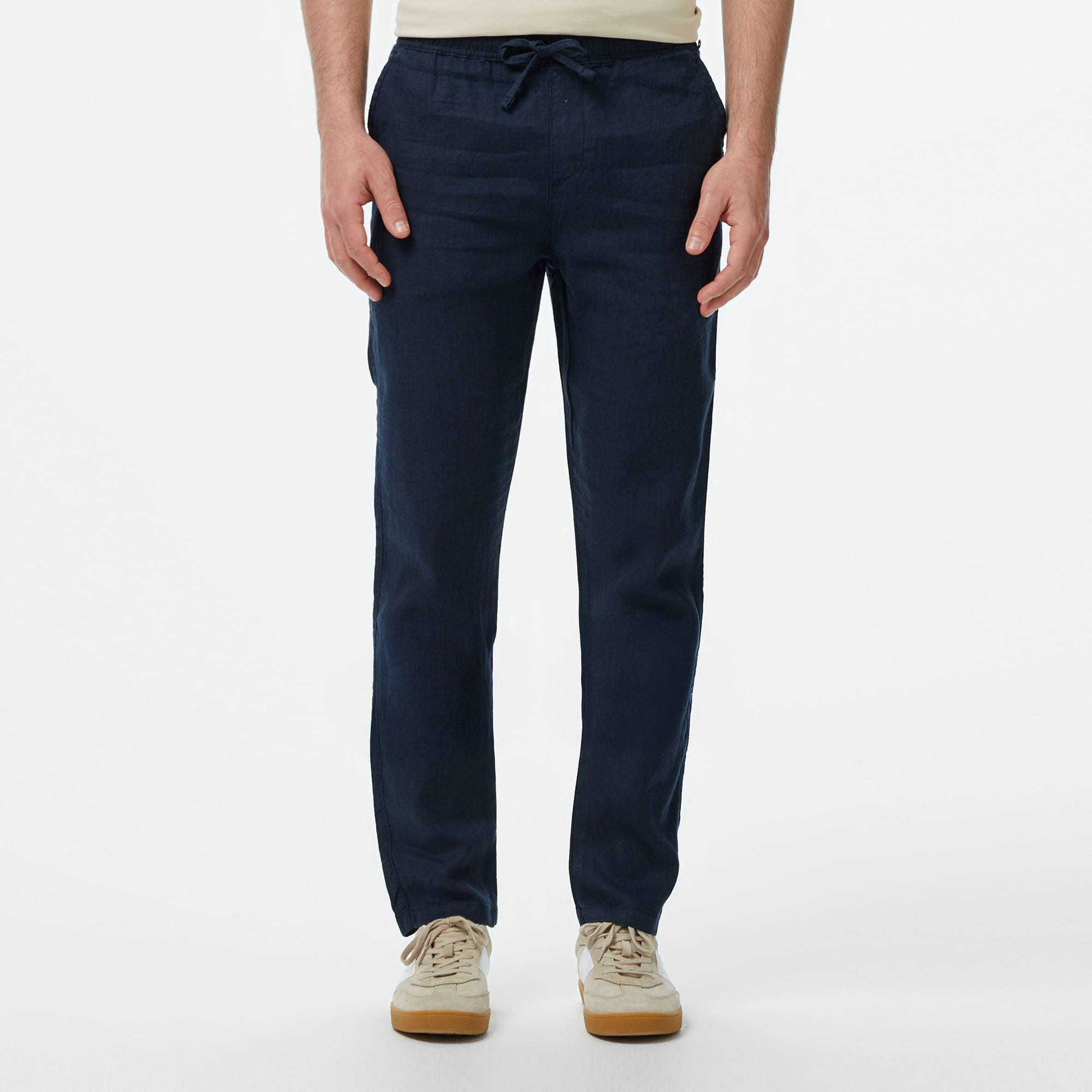 Nautica Erkek Lacivert Jogger Keten Pantolon