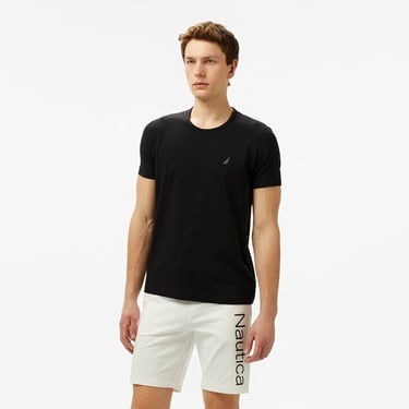  Nautica Erkek Siyah Regular Fit T-Shirt