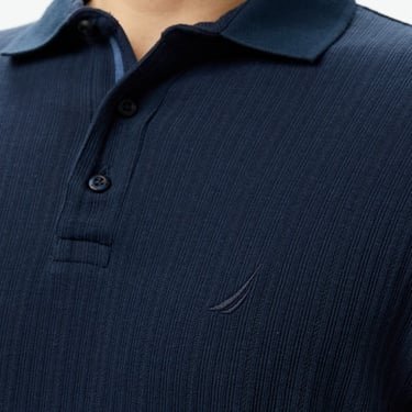  Nautica Erkek Lacivert Classic Fit Polo Yaka T-Shirt