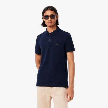 Lacoste L.12.12 Erkek Slim Fit Lacivert Polo