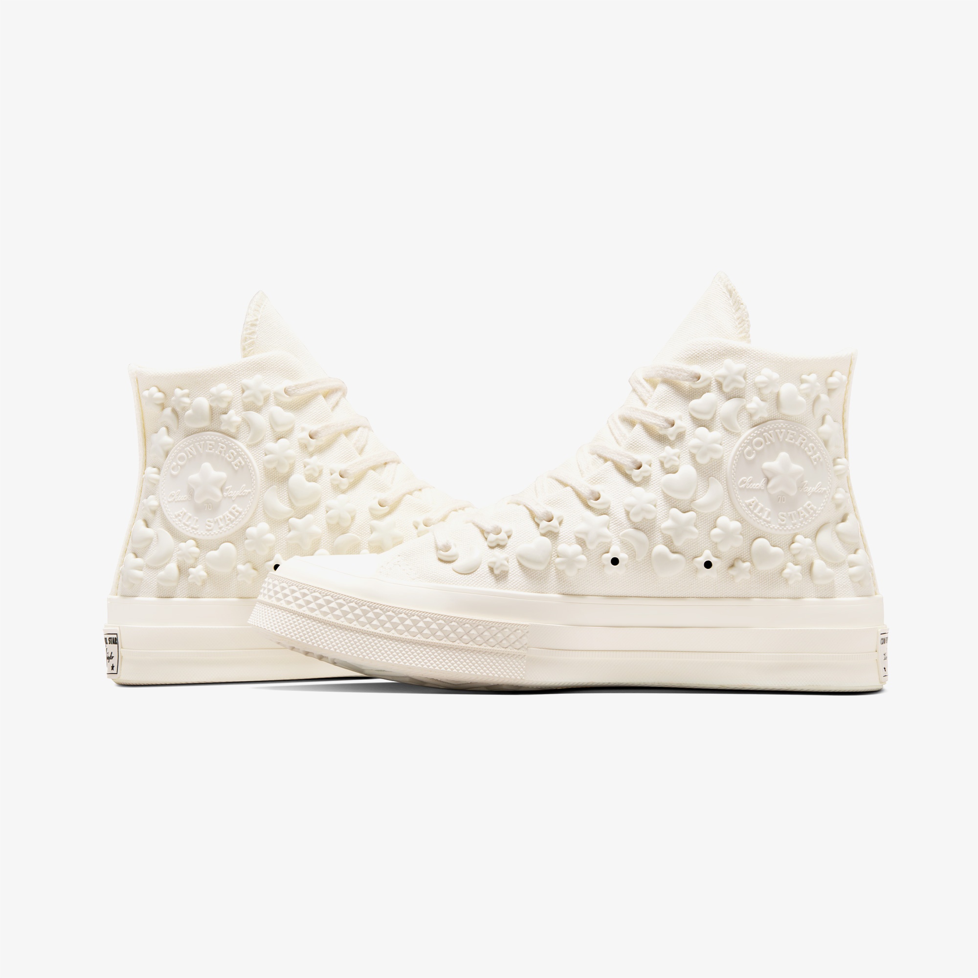 Converse Chuck 70 3D Charms Kadın Beyaz Sneaker