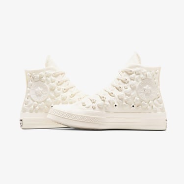  Converse Chuck 70 3D Charms Kadın Beyaz Sneaker