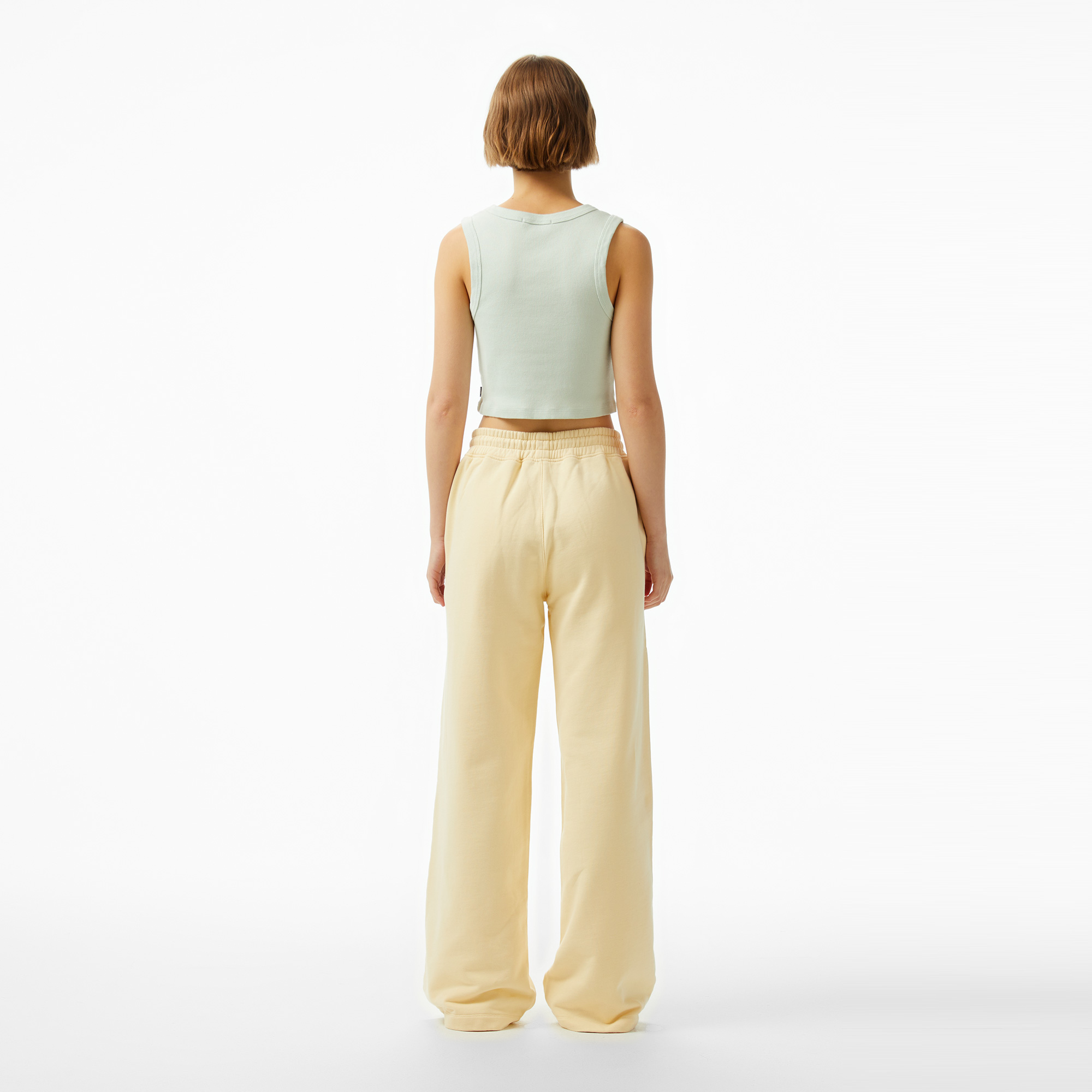  Tommy Jeans H Graphic Kadın Sarı Eşofman Altı