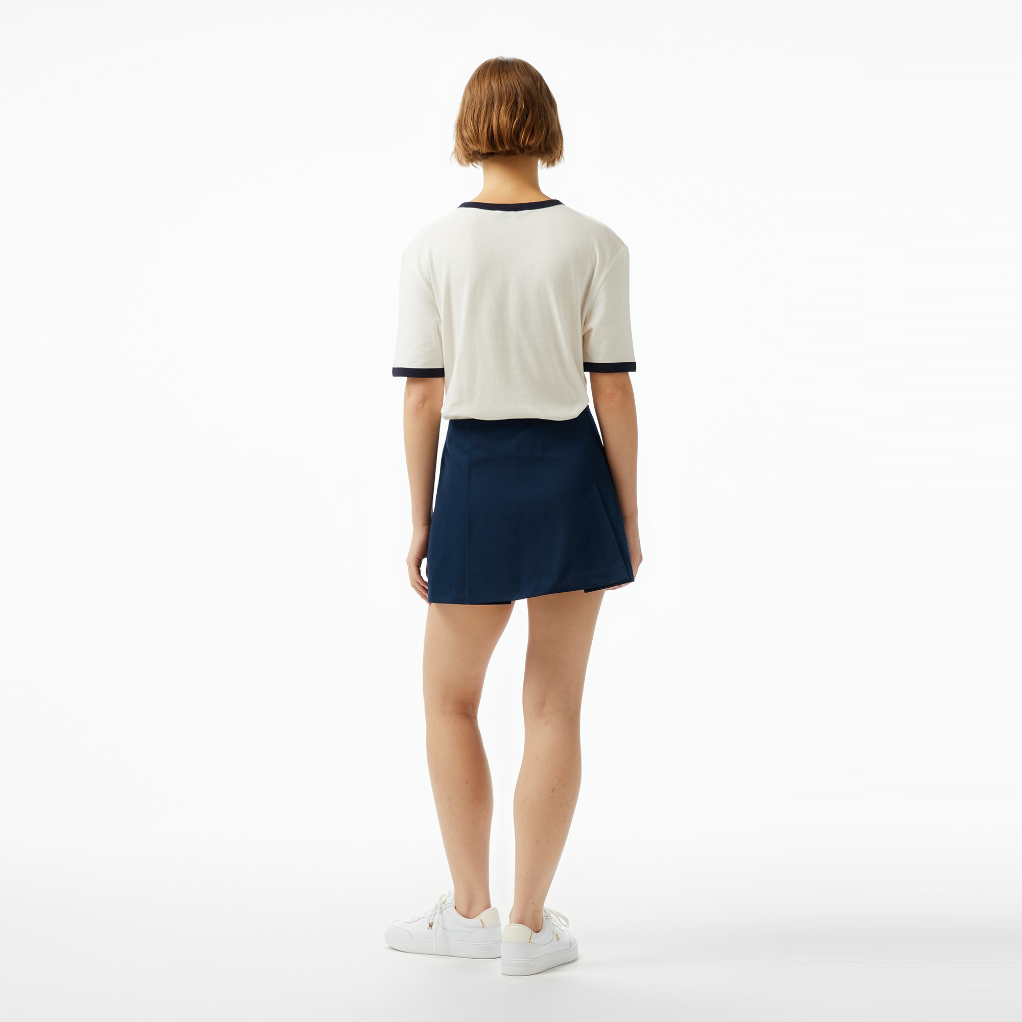 Tommy Jeans Tjcw Tailored Pleated Mini Kadın Lacivert Etek