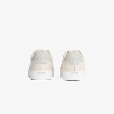  Calvin Klein Vulcanic Lace Up Kadın Bej Sneaker