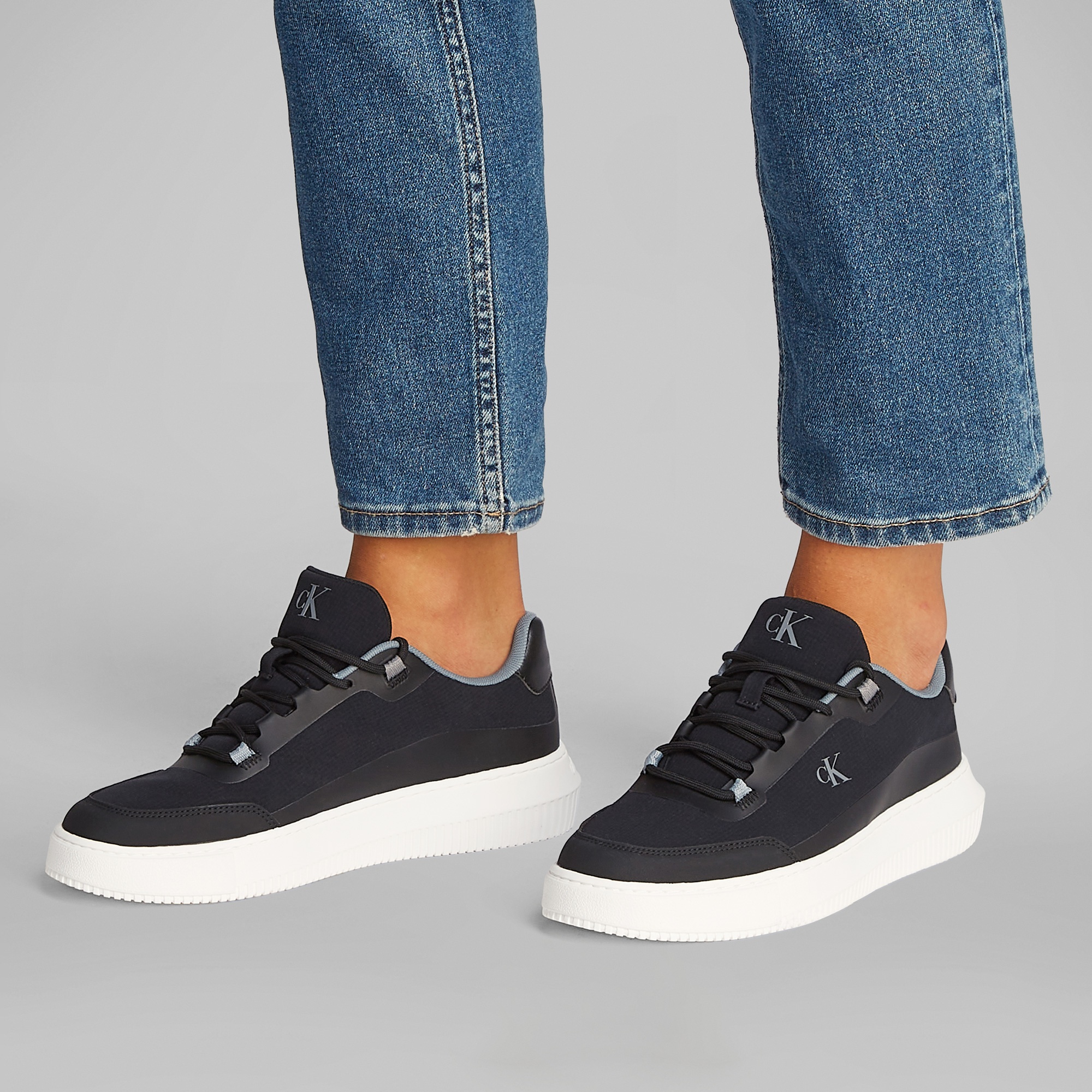 Calvin Klein Erkek Siyah Sneaker