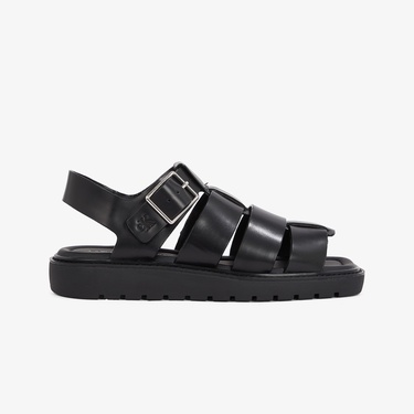  Calvin Klein Molded Kadın Siyah Sandalet