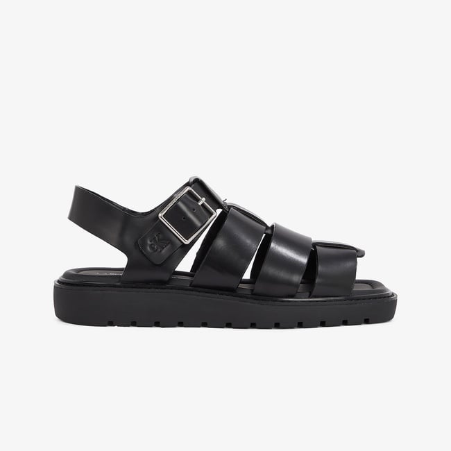 Calvin Klein Molded Kadın Siyah Sandalet